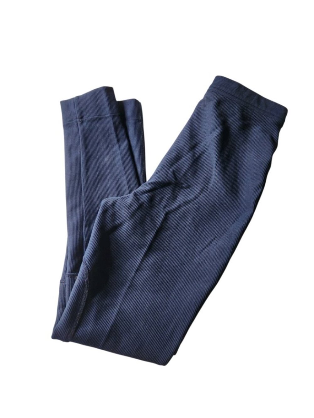 Vinage Kikomo Riding Breeches Equestrian Pants Blue Womens 11/12 Tall Corduroy - Picture 2 of 8